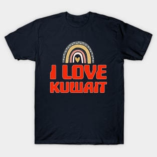 I love kuwait| kuwait national day T-Shirt